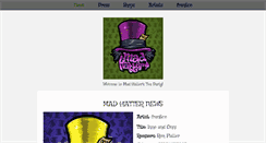 Desktop Screenshot of mad-hatter.net